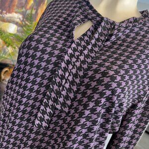 HUIS CLOS COLLECTION: vintage top long sleeve loose tie@ neckline